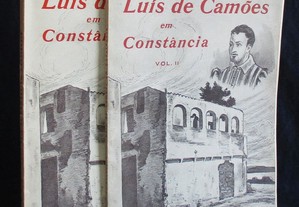 Livro Luís de Camões em Constância Adriano Burguete Vol. I e II