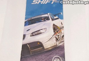 Manual Need for Speed Shift Sony PSP PAL Inglês PlayStation Portable
