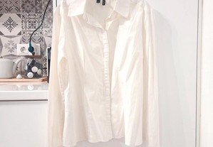 Blusa / camisa branca Mango