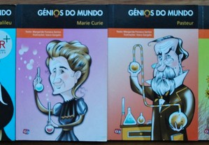 Génios do Mundo - Galileu, Marie Curie, Pasteur, Van Gogh