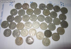 moeda antiga de 2$50 escudos