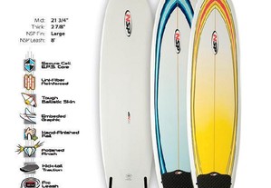 NSP Epoxy 76 Malibu Evolution Funboard prancha de surf
