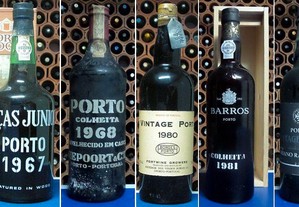 Portos 1960 + 1967 + 1968 + 1980 + 1981 +1985+1991