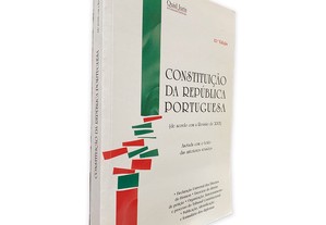 Constituição da República Portuguesa (De Acordo com a Revisão de 2001) -