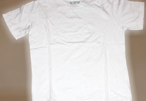 T-Shirt de Criança Unissexo, Branco, Nova