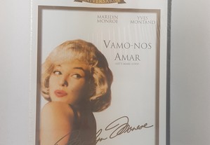 DVD Vamo-nos Amar // Marilyn Monroe - Yves Montand 1960 Selado
