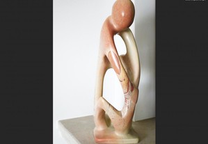 Escultura erótica de pedra / Erotic stone sculpture