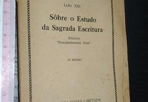 Sobre o estudo da sagrada escritura - Leão XIII