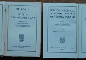 Historia Poesia Hispano-Americana (Volume I e II)