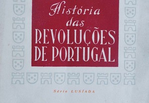 História das Revoluções de Portugal de Abade de Vertot (1º Edição Ano 1945)
