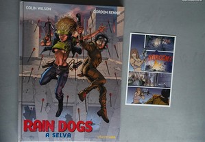 Livro Vitamina BD - Rain Dogs A Selva com brinde (postal)