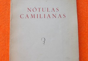 Nótulas Camilianas - Alberto F. Gomes