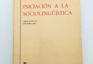 Iniciación a la Sociolingüística