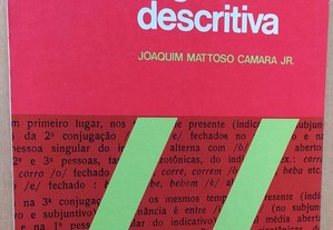 Problemas de linguística descritiva, Joaquim Mattoso Camara Jr.