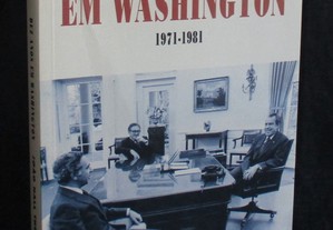 Livro Dez Anos em Washington João Hall Themido 1ª edição 1995
