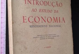 Introdução ao estudo da economia (Rendimento nacional) - J. R. Hicks