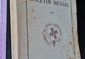 Boletim mensal da sociedade de língua portuguesa - Ano XIII 1962 -