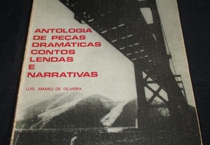 Livro Antologia de Peças Dramáticas Contos Lendas e Narrativas