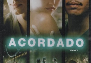 Dvd Acordado - thriller - com extras - selado