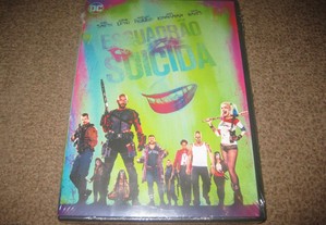 DVD "Esquadrão Suicida" com Will Smith/Selado!