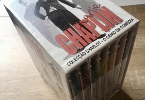 Coleção 7 DVDs Charlot - o Génio da Comédia