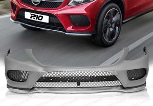 Para-choques frontal para mercedes gle coupe c292 15- pdc look amg gle 43