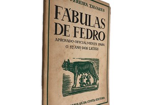 Fábulas de Fedro - José Pereira Tavares