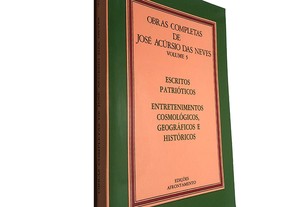 Obras completas de José Acúrsio das Neves (Volume 5 ) - José Acúrsio das Neves