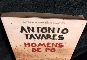 Homens de Pó, de António Tavares. Estado impecável.
