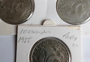 11 moedas prata caravelas