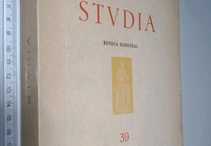 Studia (Revista semestral n.° 39, Dezembro de 1974) -