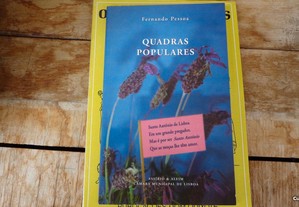 Livro - Quadras Populares - Fernando Pessoa