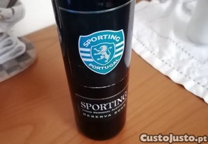 Garrafa vinho Sporting