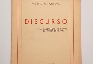 Antunes Varela // Discurso 1959 Tomar