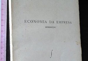 Economia da empresa (introdução) - F. V. Gonçalves da Silva