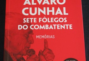 Livro Álvaro Cunhal Sete Fôlegos do Combatente