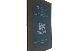 Manual De Instruções Vauxall