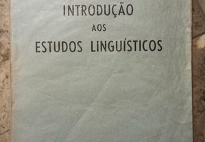 Introdução aos Estudos Linguísticos - Faculdade de Letras de Coimbra