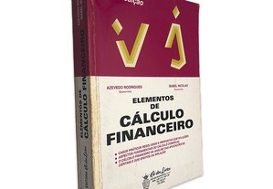 Elementos de Cálculo Financeiro - Azevedo Rodrigues / Isabel Nicolau
