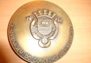 Medalha Caminho de Ferro Tua -Mirandela Of.Envio
