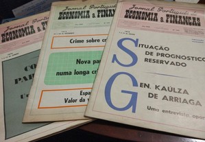 Jornal Português de Economia e Finanças 3 unid