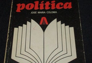 Livro Dicionário Popular de Política J. M. Coloma