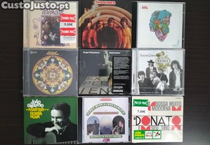 9 CDs - 1958 a 1969 - Pop Rock Psych Jazz Instrumental Bossa Nova