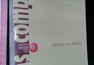 Direito da Família - João de Castro Mendes