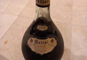 1 garrafa de Melini Chianti 1978 de 2 l