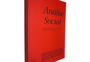 Análise Social Nº 121 (Volume XXVIII 1992) - Revista Instituto Ciências Sociais Universidade Lisboa