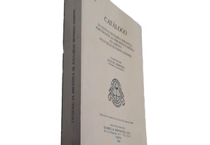 Catálogo da vasta e escolhida Biblioteca pertencente ao bibliófilo e artista ex-librista Aulo-Gêlio Severino Godinho - Manuel Fe