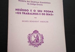 Hesíodo e o seu poema «os trabalhos e os dias» - Moses Bensabat Amzalak