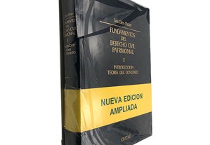 Fundamentos del Derecho Patrimonial I (Introduccion Teoria Del Contrato) - Luís Diez-Picazo
