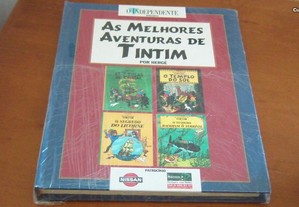 As Melhores Aventuras de Tintim 4 histórias de Hergé O INDEPENDENTE,1993